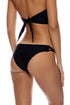 Luli Fama Twisted Beauty Zig zag cut out moderate bottom